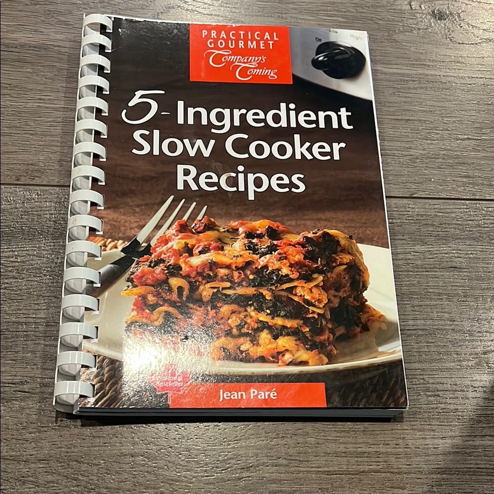 Company's Coming 5-Ingredient Slow Cooker Recipes Book